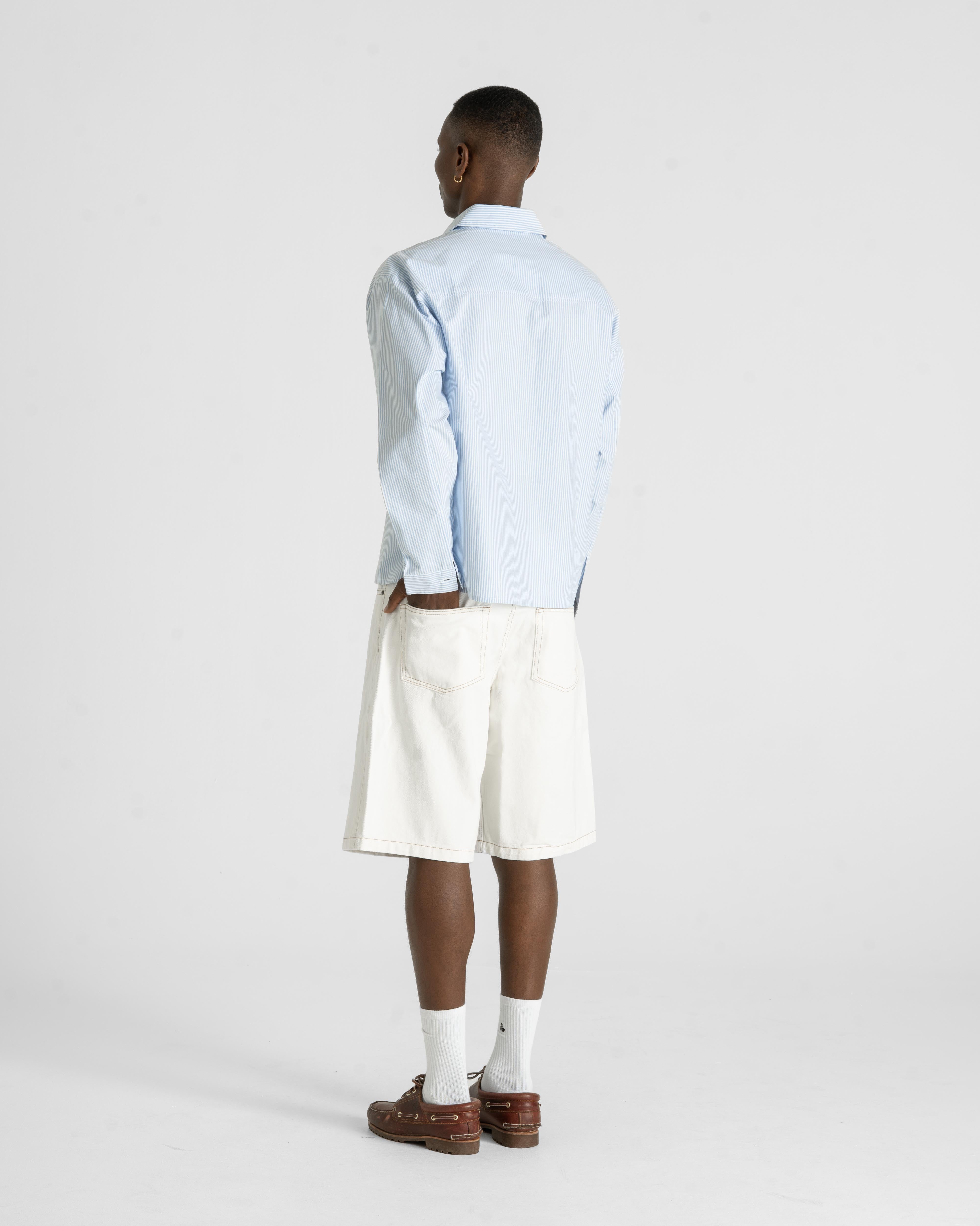 Oxford Longsleeve Shirt Blue Striped